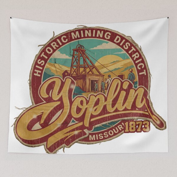 Item preview, Joplin Missouri Historic Mining District Badge designed and sold by castillomiami.