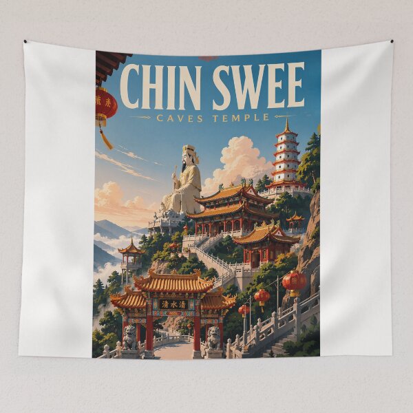 Item preview, Chin Swee Caves Temple Genting Highlands Pahang Malaysia designed and sold by Places On Earth.