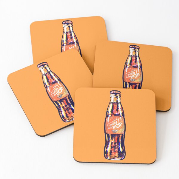 Item preview, "Orange Rush Bottle Design" designed and sold by  Enjoy Artwork .