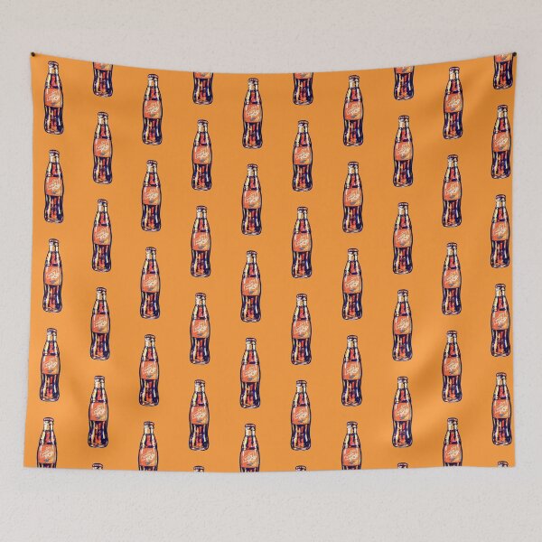Item preview, "Orange Rush Bottle Design" designed and sold by  Enjoy Artwork .