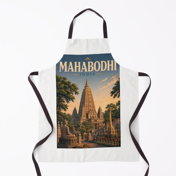 Item preview, Mahabodhi Temple Bodh Gaya Bihar India UNESCO Heritage designed and sold by Places On Earth.