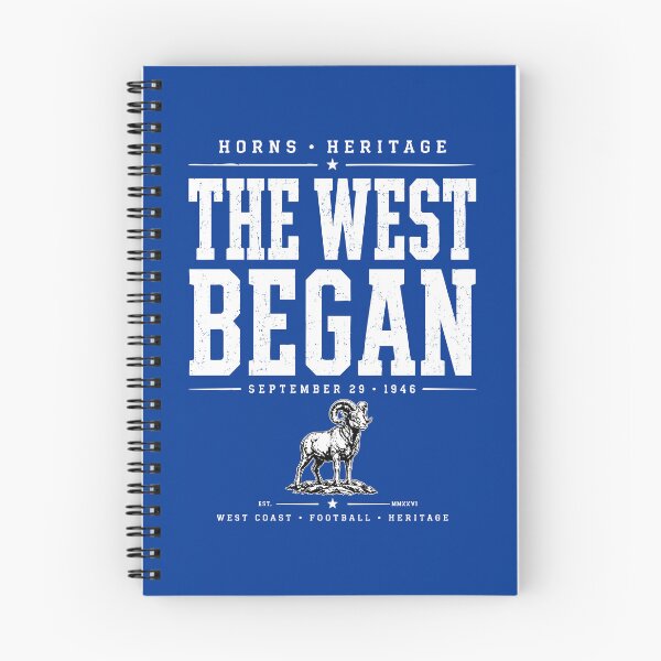 Item preview, The West Began 1946 – Vintage West Coast Football Heritage designed and sold by elcarnero.