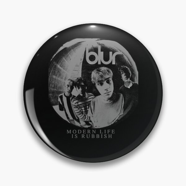 Item preview, Blur Modern Life Is Rubbish Cover Band Portrait designed and sold by Modern Relics Studio.