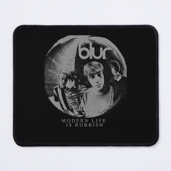 Item preview, Blur Modern Life Is Rubbish Cover Band Portrait designed and sold by Modern Relics Studio.