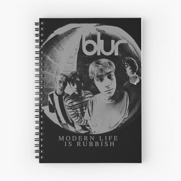 Item preview, Blur Modern Life Is Rubbish Cover Band Portrait designed and sold by Modern Relics Studio.