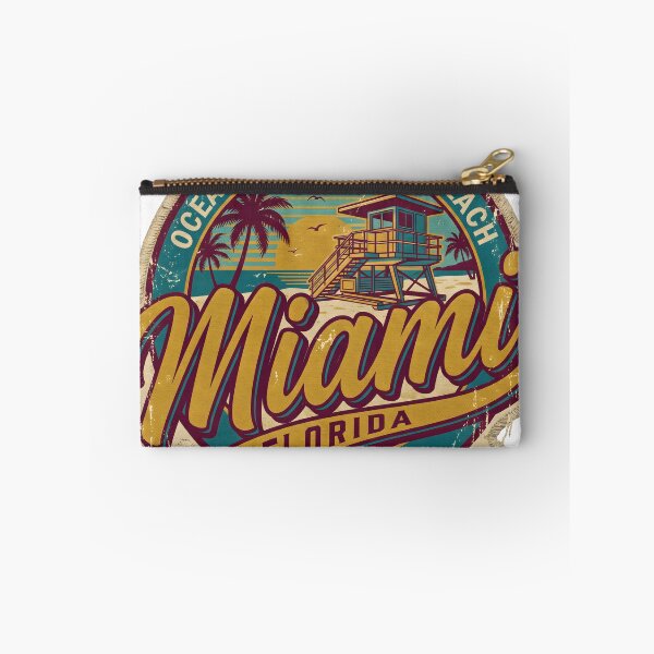 Item preview, Miami Florida Ocean Drive Vintage Beach Badge designed and sold by castillomiami.