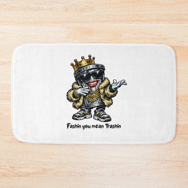 Item preview, Dumpster Crown Swag - Funny Hip Hop Trash Bin designed and sold by inamosone.
