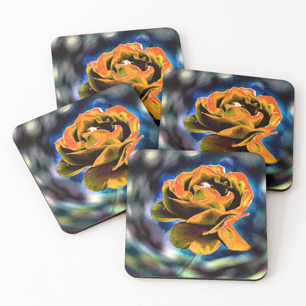 Item preview, Psychedelic rose with waves designed and sold by yuretzius.