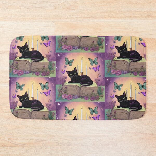 Item preview, Curled Up with Magic | For readers, dreamers, and black cat believers. designed and sold by CarmaQuanTarot.