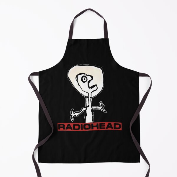 Item preview, Radiohead Red Label Alien Figure Music Merchandise designed and sold by Modern Relics Studio.