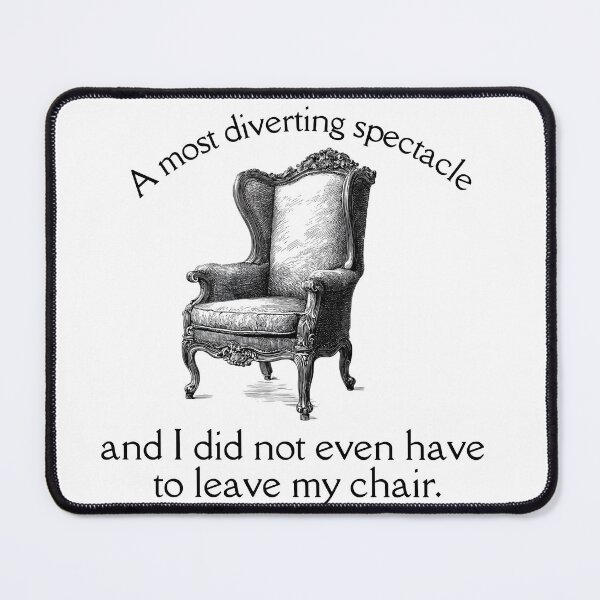 Item preview, A Most Diverting Spectacle - Funny Regency Engraving Art designed and sold by CozyAndContrary.