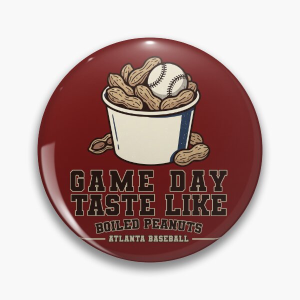 Item preview, Atlanta Baseball - Game Day Tastes Like Boiled Peanuts designed and sold by MASMUS27.