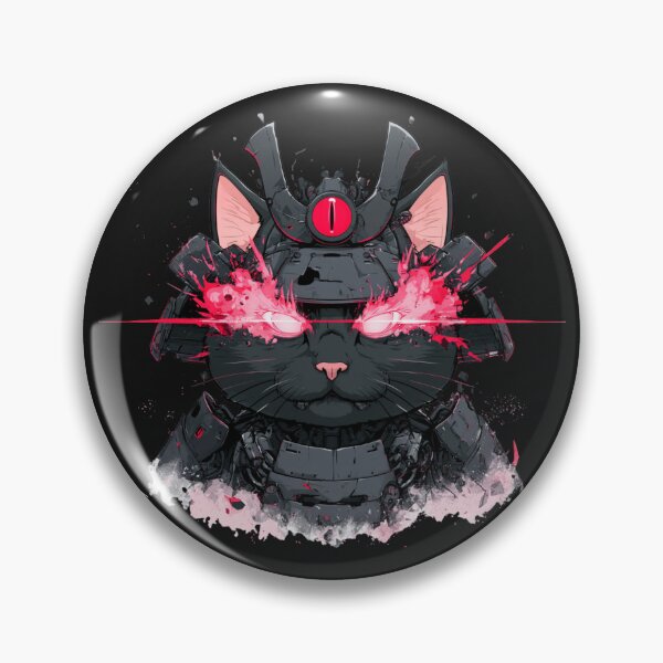 Item preview, Mechanical Samurai Cat designed and sold by Artmugic.