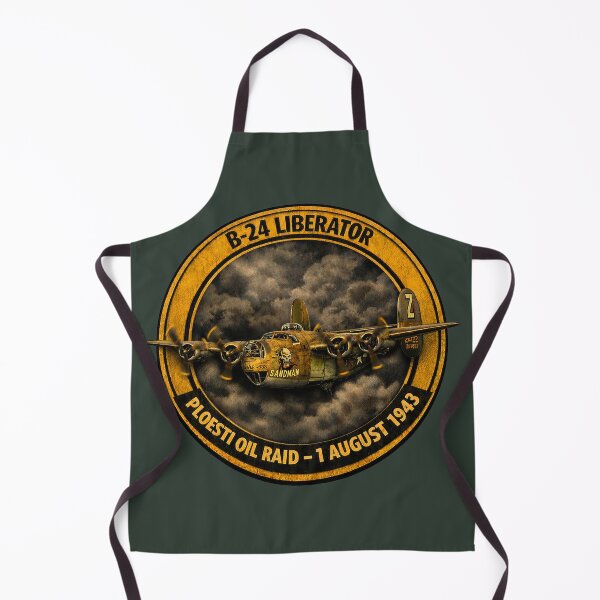 Item preview, B-24 Liberator - Ploesti Oil Raid designed and sold by Omaha Jones T-Shirts and More.
