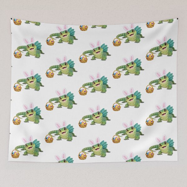 Item preview, Easter Basilisk Lizard designed and sold by Sillytoe.
