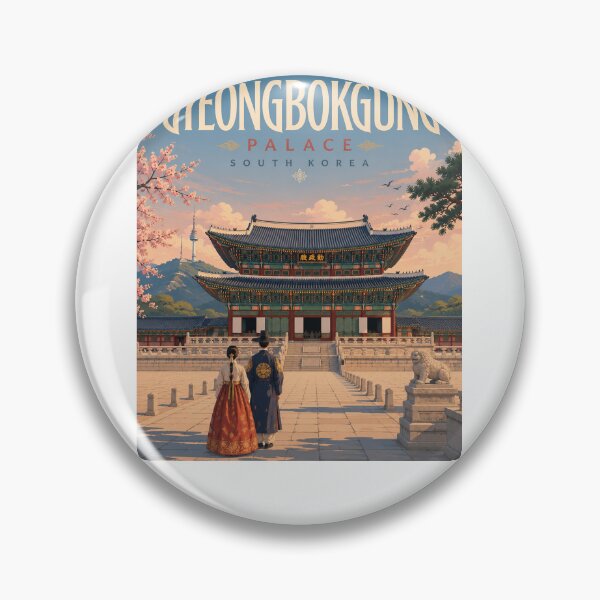 Item preview, Gyeongbokgung Palace Seoul South Korea Joseon Dynasty Landmark designed and sold by Aryabek.