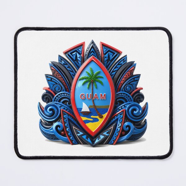 Item preview, Island Crest of Guåhan: Waves of Ancestral Strength designed and sold by BlissBlvdShop.