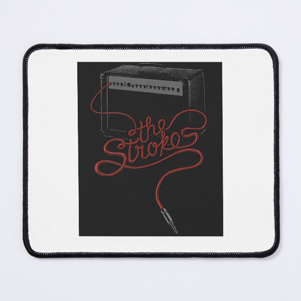 Item preview, The Strokes Red Typography with Amplifier designed and sold by Modern Relics Studio.