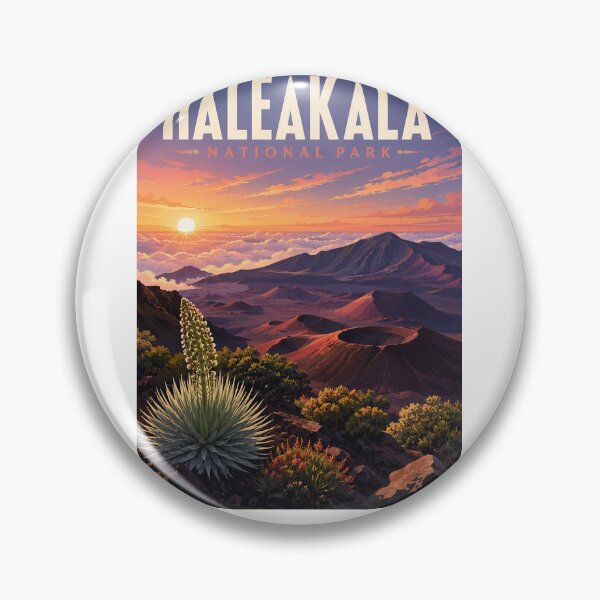 Item preview, Haleakalā National Park Maui Hawaii Sunrise Above the Crater designed and sold by Aryabek.