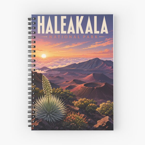 Item preview, Haleakalā National Park Maui Hawaii Sunrise Above the Crater designed and sold by Aryabek.