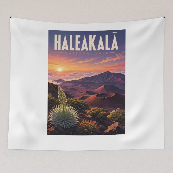 Item preview, Haleakalā National Park Maui Hawaii Sunrise Above the Crater designed and sold by Aryabek.