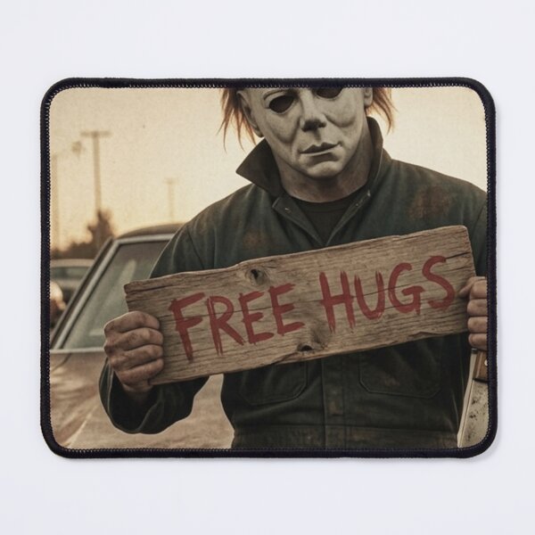 Item preview, Michael Myers Tshirts Funny Halloween Free Hugs designed and sold by Dibarassi.