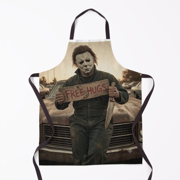 Item preview, Michael Myers Tshirts Funny Halloween Free Hugs designed and sold by Dibarassi.