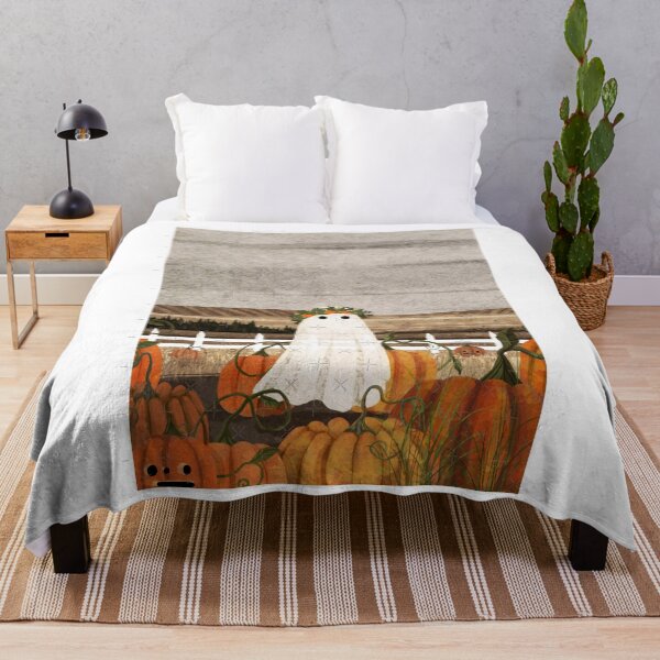 Item preview, there's a ghost in the pumpkins patch again... designed and sold by milentagen.