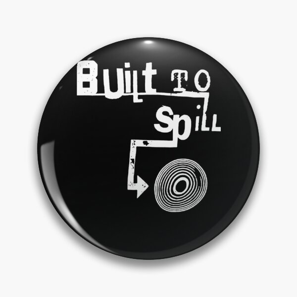 Item preview, Built to Spill White Arrow Spiral designed and sold by funnyrandom.