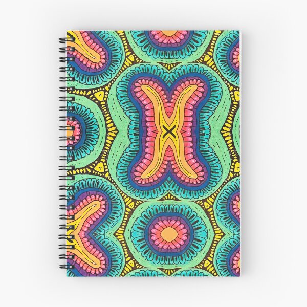 Item preview, Rainbow petals pattern designed and sold by Static.Alien.