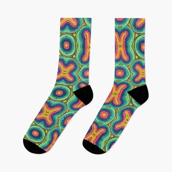 Item preview, Rainbow petals pattern designed and sold by Static.Alien.