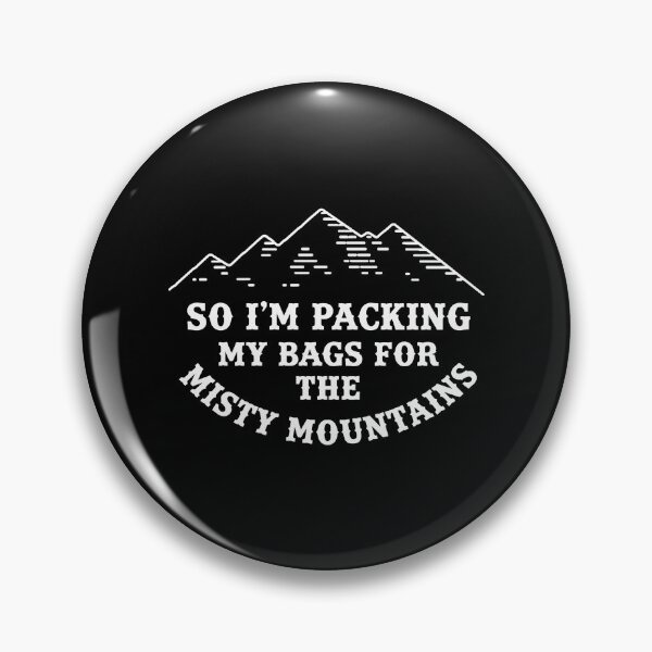 Item preview, Packing Bags Misty Mountains designed and sold by KasikaStudioS.