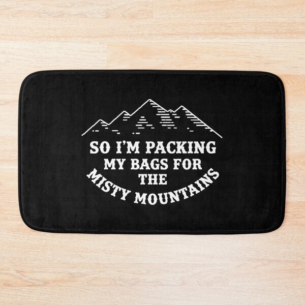 Item preview, Packing Bags Misty Mountains designed and sold by KasikaStudioS.