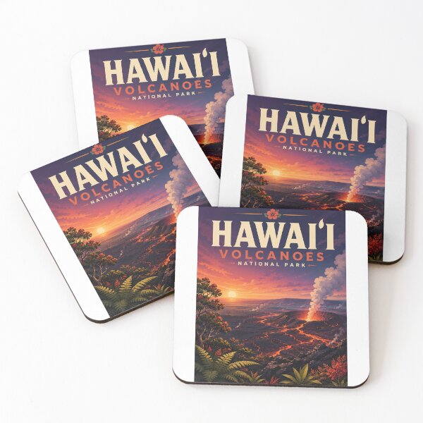 Item preview, Hawaii Volcanoes National Park Kilauea and Halemaumau Crater designed and sold by Aryabek.