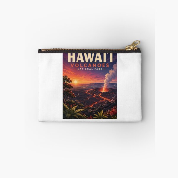 Item preview, Hawaii Volcanoes National Park Kilauea and Halemaumau Crater designed and sold by Aryabek.
