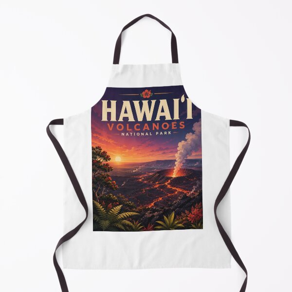 Item preview, Hawaii Volcanoes National Park Kilauea and Halemaumau Crater designed and sold by Aryabek.