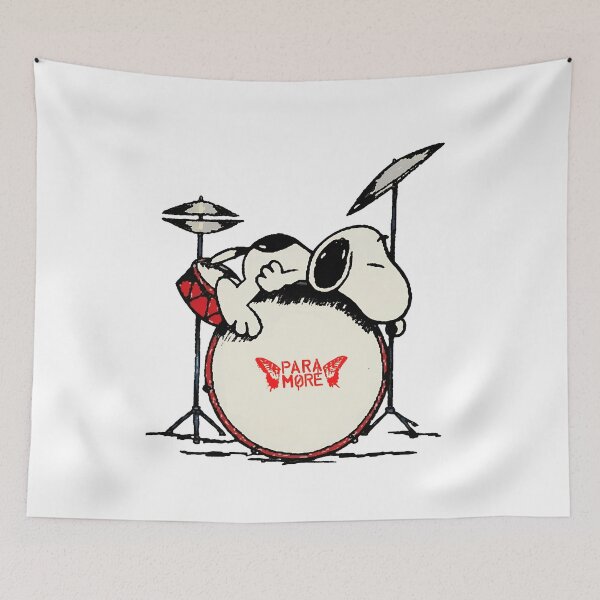 Item preview, Drum Snoopy Logo Paramoreooy designed and sold by ManderasTHE4.