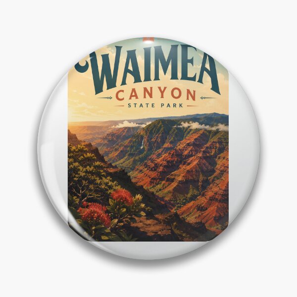 Item preview, Waimea Canyon State Park Kauai Red Cliffs and Valley designed and sold by Aryabek.