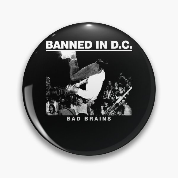Item preview, Bad Brains Banned In D.C. Live Stage Backflip designed and sold by funnyrandom.