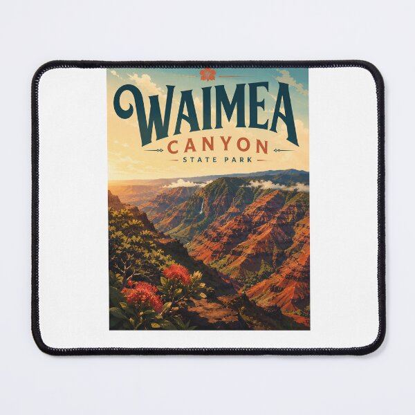 Item preview, Waimea Canyon State Park Kauai Red Cliffs and Valley designed and sold by Aryabek.