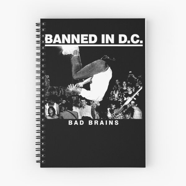 Item preview, Bad Brains Banned In D.C. Live Stage Backflip designed and sold by funnyrandom.