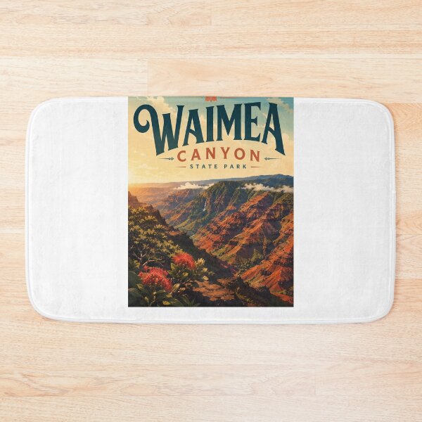 Item preview, Waimea Canyon State Park Kauai Red Cliffs and Valley designed and sold by Aryabek.