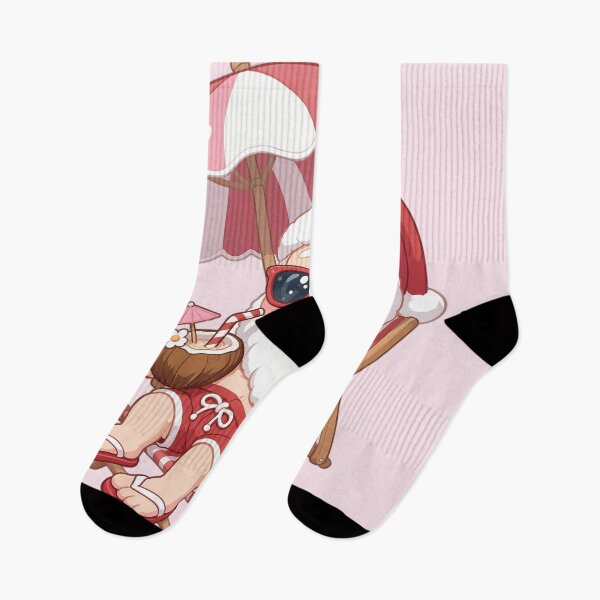 Item preview, Cute Santa Claus Summer Vacation Tropical Beach Holiday designed and sold by jo-e-basta.