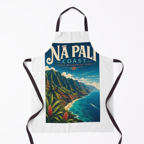 Item preview, Na Pali Coast State Wilderness Park on Kauai Hawaii designed and sold by Aryabek.