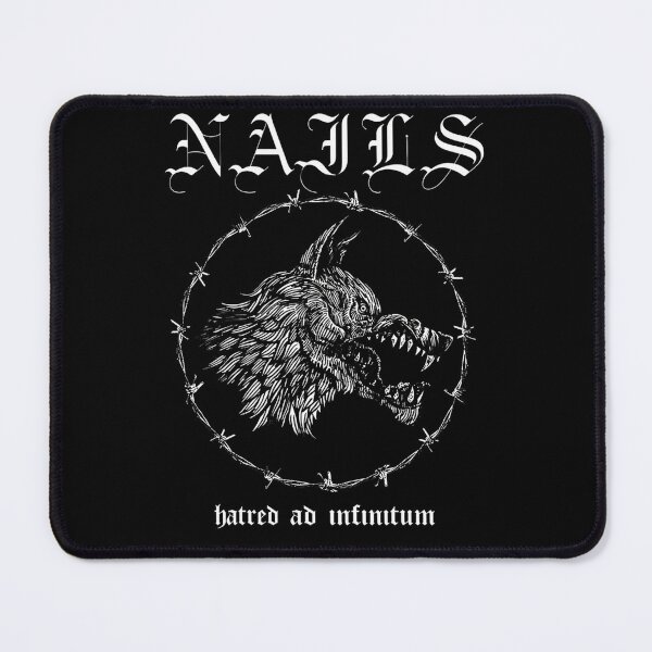 Item preview, Nails Hatred Ad Infinitum Wolf Barbed designed and sold by funnyrandom.