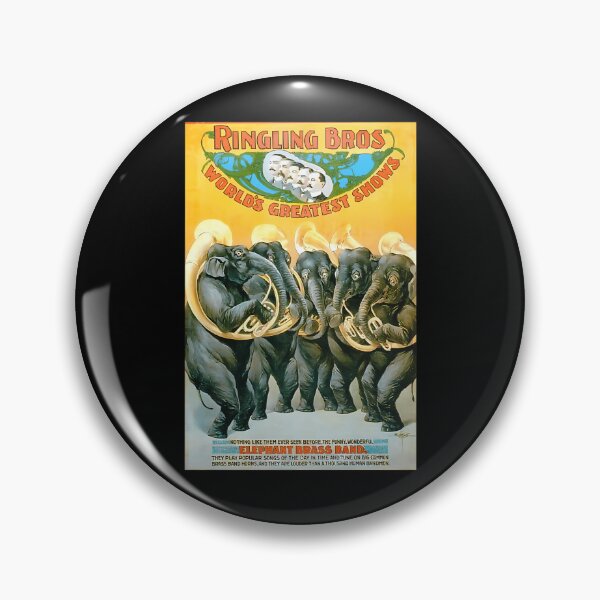 Item preview, Ringling Bros Worlds Greatest Shows Elephant Brass Band Poster designed and sold by funnyrandom.