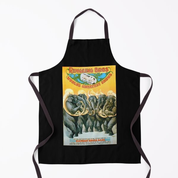Item preview, Ringling Bros Worlds Greatest Shows Elephant Brass Band Poster designed and sold by funnyrandom.