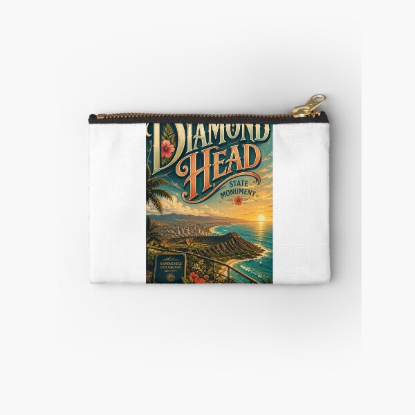 Item preview, Diamond Head State Monument Overlooking Honolulu Oahu Hawaii designed and sold by Aryabek.