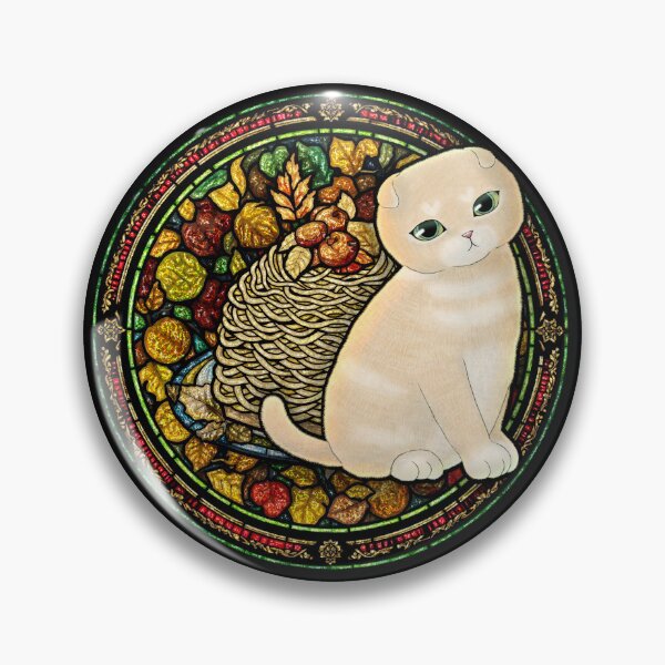 Item preview, 栗紋舞爛　Chestnut Cream Cake Cat designed and sold by glasscatsstudio.