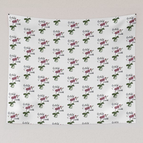 Item preview, Orchid (Grateful to be y'orchid / your kid) designed and sold by ArtByAbend.